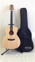 Teton Acoustic Guitar and Case