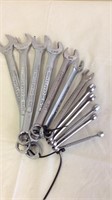 12pc. Craftsman SAE Wrench Set 1/4-7/8