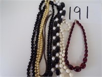 Asst. of Vintage/Now Costume Necklaces