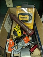 BOX OF ASSORTED TOOLS