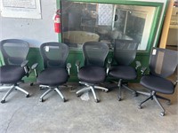 Mesh Back Swivel Task Chairs Assorted Styles