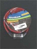 New wordlock reflector Twisted steel cable 6 ft x