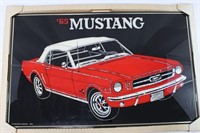 1965 Mustang Glass Art