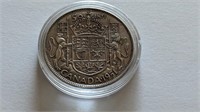 1951 Canada Silver 50 Cent Coin