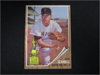 1962 TOPPS #35 DON SCHWALL RED SOX VINTAGE
