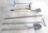 Handle tools, bar, soil loosener