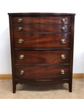 BEAUTIFUL MAHOGANY 4 DRAWER CHEST- CLEAN