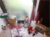 Christmas Large Lot- Ornaments, Nativity Scene,