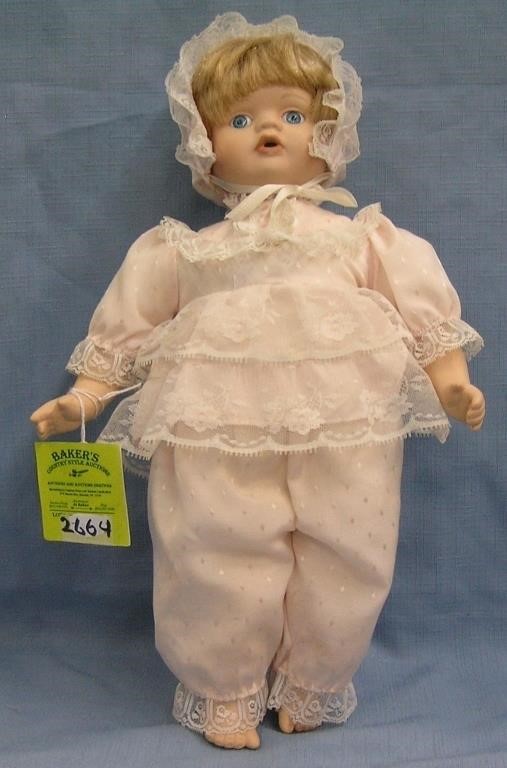 Vintage porcelain doll