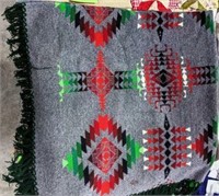 Wool Aztec Blanket