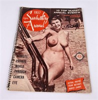 1957 Nudist Sunbathing Annual Magazine