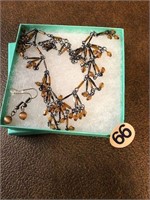 Jewelry set as pictured with box sell or gift 66