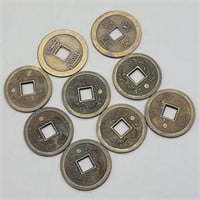9- CHINESE TOKENS