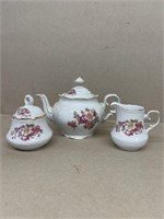 Briar Rose Bavaria tea pot cream and sugar