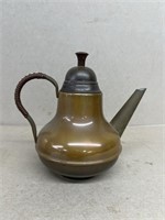 Copper teapot made in Holland