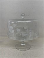 Cake stand with cover