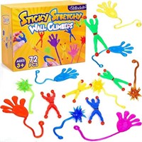 72PCS Sticky Toys for Kids, Stretchy Sticky Toys S