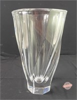 Orrefors Sweden Heavy Crystal Glass Vase