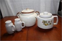 Assorted blue Mountain pottery , Country Charm