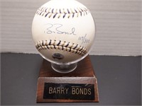 BARRY BONDS SIGNED AUTO 2002 AS BASEBALL 117/300