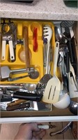 Cooking utensils drawer lot