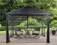 BHG Sullivan Ridge 10'x10' Steel Hard Top Gazebo