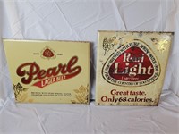 Pearl Lager Beer Signs- 2