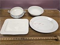 Antique Dishes & Platters- Including Ironstone