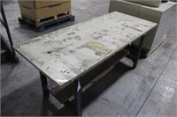 **HUDSON, WI** Work Table, Approx 30"x72"