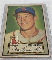 Topps 1952 don lenhardt baseball card