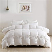 Luxury King Goose Feathers Down Comforter