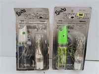 2 NOS Lindy Pop-Tail Fishing Lures