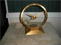 Jefferson Golden Hour Electric Clock, 8 in. Diam.
