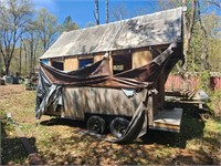 8x16' Trailer with Home Structure