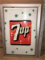 Vintage 7-Up sign