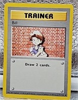 1999 pokemon card -trainer Bill