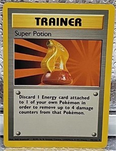 1999 pokemon trainer super potion