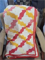 Multi Color Handmade Children's Quilt