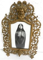 Picture of Lady in See Through Dress Framed