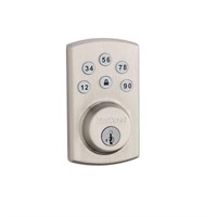 Powerbolt2 Satin Nickel Keypad Electronic Deadbolt