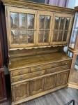 Pennsylvania house solid cherry two-part hutch