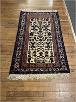 Handmade Persian scatter rug