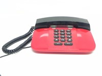 MODEL D-125 RED LANDLINE PHONE
