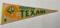 1970’s WFL Houston Texans Pennant