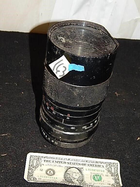 Vintage Lens Bent/ Damaged End