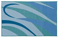 Ming's Mark GA3 Blue/Green 8' x 12' Graphic Mat