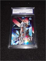 Bobby Witt Jr 2021 Bowman Chrome GEM MT 10 Futuris