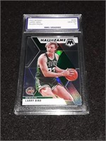 Silver Larry Bird 2020 Mosaic GEM MT 10 Boston Cel