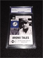 Babe Ruth 2001 Upper Deck GEM MT 10 Bronx Tales