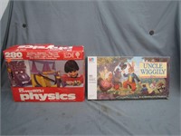 Vintage Board Game & Classic Science Kit